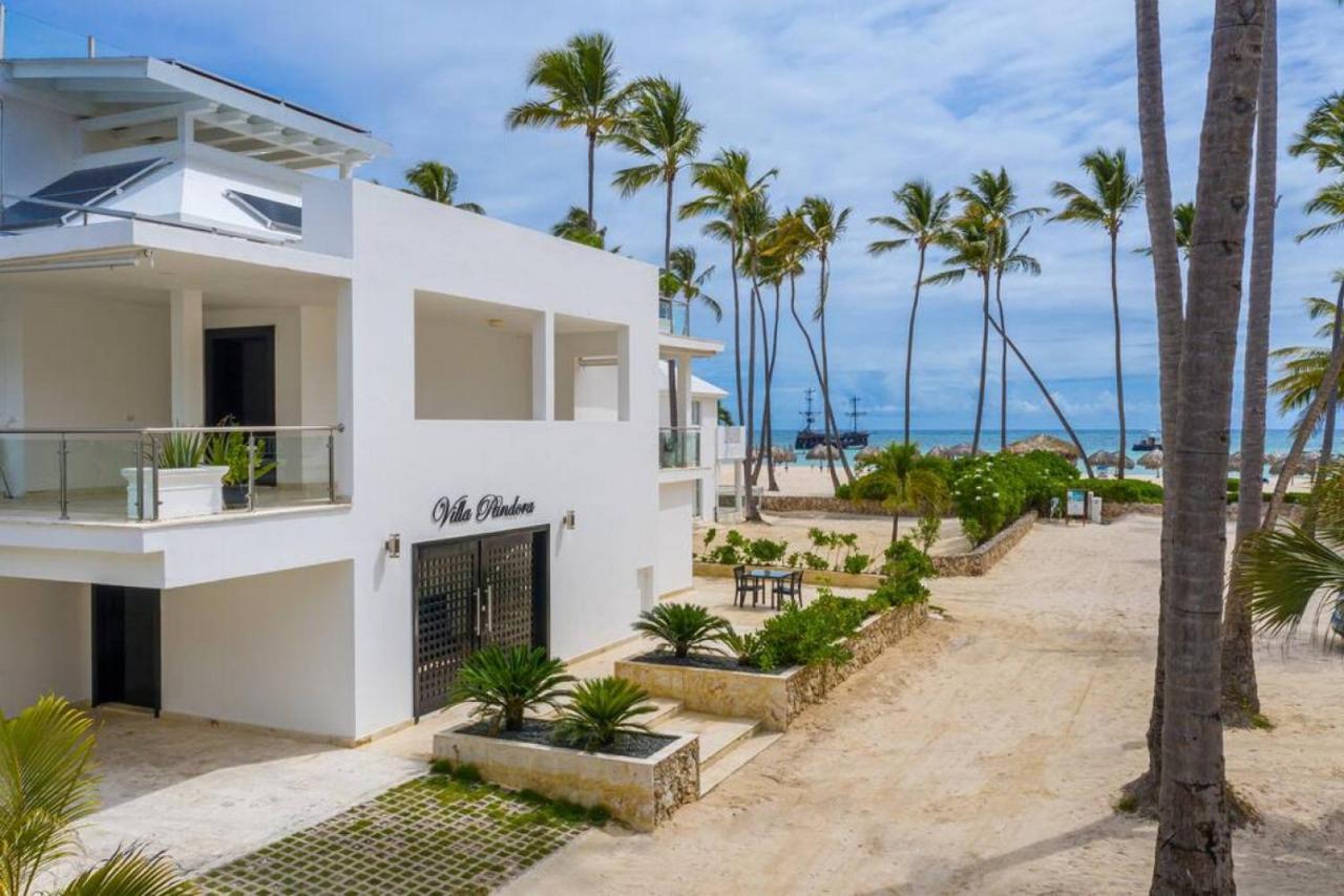 Villa Pandora Beach Front Villa With Chef Game Room Pool Punta Cana Bagian luar foto