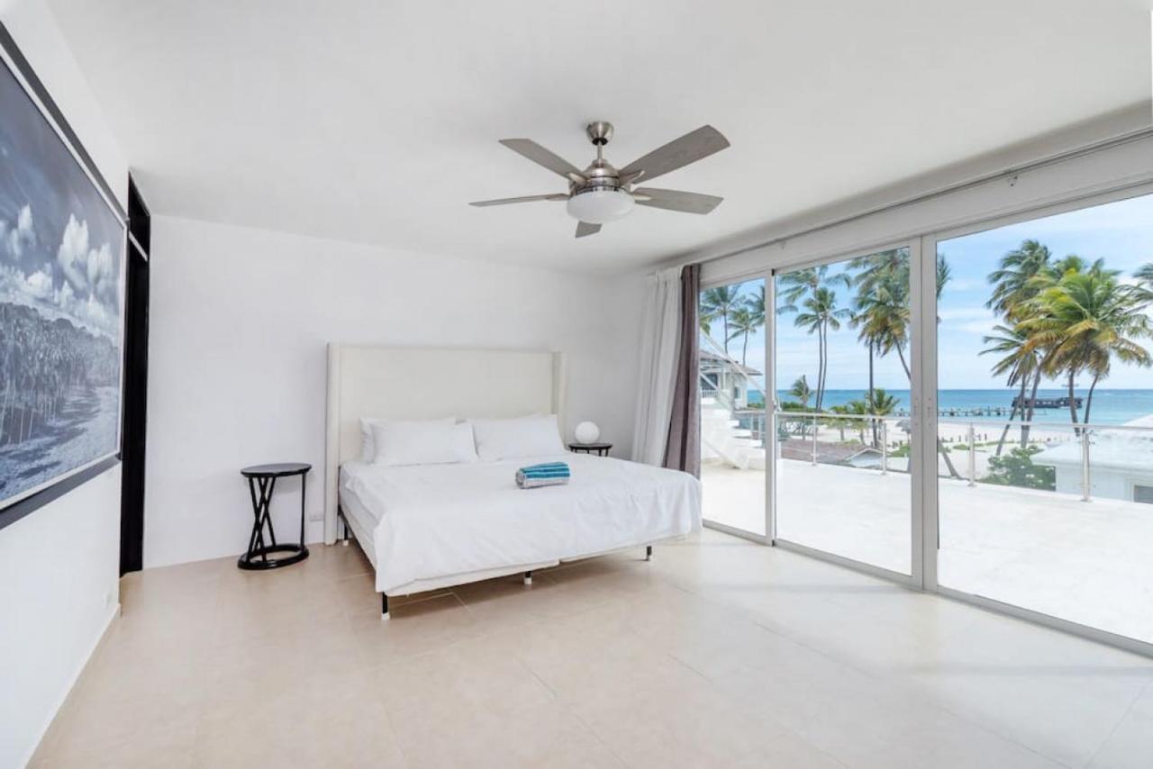 Villa Pandora Beach Front Villa With Chef Game Room Pool Punta Cana Bagian luar foto